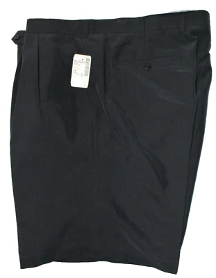 Nuevos Pantalones Cortos Para Hombre Bobby Jones Gamuza Tejido Oxford - Negros - Talla 40 Foto 1 de 4