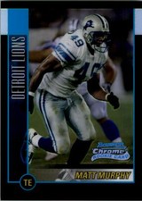 2002 Bowman Chrome Refractors Football Card Pick
