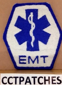 STAR OF LIFE EMERGENCY MEDICAL TECHNICIAN EMS EMT PATCH - Picture 1 of 2