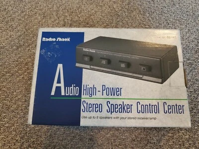 4 Way Speaker Selectors Switch Cat No. 40-137 Radio Shack - Image 1 of 3