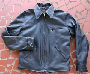 MONARCH PREWAR MODEL HALF BELT GOAT OR HORSE HIDE LEATHER JACKET BUILD - Picture 1 of 17