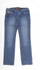 Swallow jeans Womens Blue Geometric Coir Skinny Jeans Size 2XL L31 in Regular