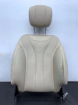 2015 - 2016 MERCEDES S 550 OEM FRONT LEFT UPPER SEAT CUSHION | BEIGE LEATHER - Image 1 of 4