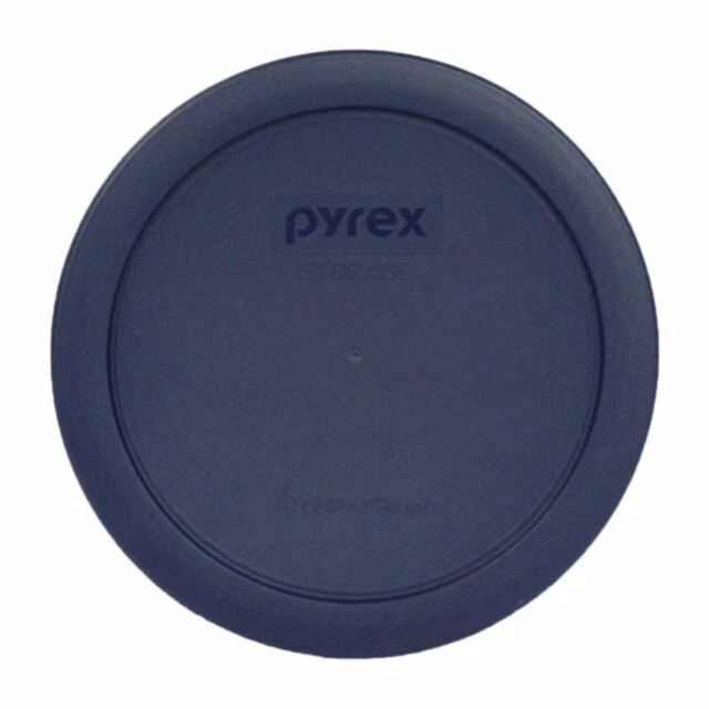 Pyrex 7201-PC Storage Lid for Glass Bowls - Navy Blue (Pack of 6)