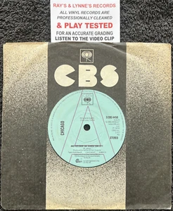 Chicago - Another Rainy Day In New York City 7'' PROMO 1976 PLAY TESTED NM VIDEO - Picture 1 of 7