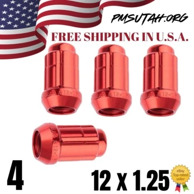 4 tuercas estriadas Kawasaki UTV 2001-2008 Mule 3000 2X4 01-2007 3010 4X4 tuerca de llanta Foto 1 de 4