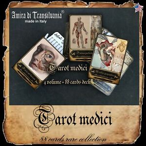 Tarot cards old anatomy surgery struments science medicine pharmacy apothecary C