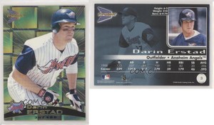 1999 Pacific Prism Holographic Gold /480 Darin Erstad #3