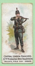 Type - Woods Types of Volunteers & Yeomanry - Central London Rangers.