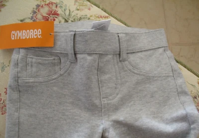 Pantalones grises para niña GYMBOREE con trabillas para cinturón nuevos con etiquetas - muy lindos talla 5 Foto 1 de 4