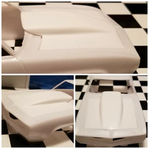 Resin Bubble Hood für '69 Camaro Revell 1/25. HOT! NEU! - Bild 1 von 4