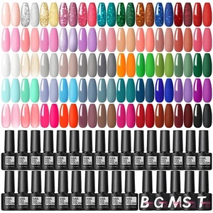 35/55 Pcs Gel Nail Polish Kit Gel Polish Starter Kit Soak off Nail Lamp Nail Art - Picture 1 of 17