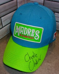 Gorra de béisbol Idaho Falls Chukars Charlie Chukar mascota autógrafo madres - Imagen 1 de 8