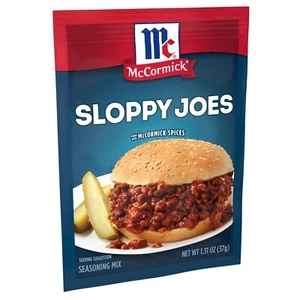 McCormick's Sloppy Joes Seasoning Mix 37g (Pack of 1) - Picture 1 of 8
