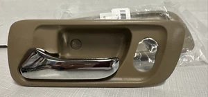 For 98 - 02 Accord Sedan 99 - 04 Odyssey Beige Front Interior Door Handle Pair - Picture 1 of 4