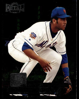 1998 Metal Universe #20 Edgardo Alfonzo | Arpin Mint Cards - Image 1 of 2