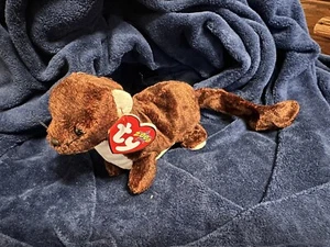 Vintage Retired 2000 New TY Beanie Baby RUNNER the Mustelidae Ferret MWMT - Picture 1 of 3