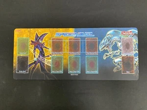 Yu-Gi-Oh! - Speed Duel Game Mat Playmat Dark Magician & Blue-Eyes White Dragon - Picture 1 of 1