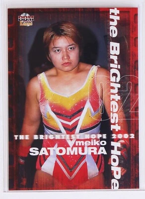 MEIKO SATOMURA (hope) - 2002 Limited BBM Women's Pro-Wrestling Trading Card - Image 1 of 3