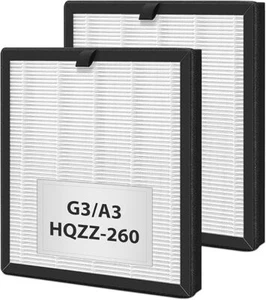 2 Pack G3 A3 Replacement Filter for AMEIFU G3 Sferf-30(Fxap2W) Air Cleaner Puri- - Picture 1 of 7