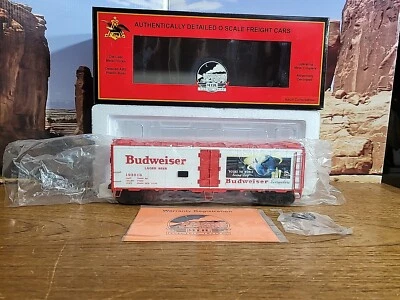 MTH Electric Trains Budweiser 40' Steel Sided Reefer Car 20-94216 - Image 1 of 4