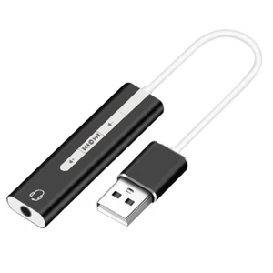 External Stereo Sound Adapter External Sound Adapter USB Sound Port - Picture 1 of 10