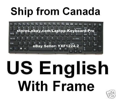 Keyboard for SONY VPCEB21FD VPCEB24FD VPCEB27FD VPCEB31FD VPCEB33FD VPCEB35FD US - Image 1 of 2