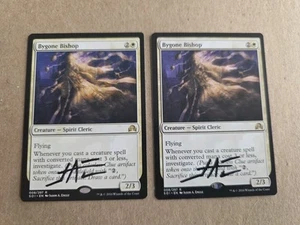 Bygone Bishop X1 Signed By Jason Engle Magic the Gathering - Picture 1 of 1