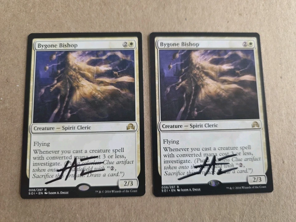 Bygone Bishop  X1  Signed By Jason Engle  Magic the Gathering - Image 1 of 1