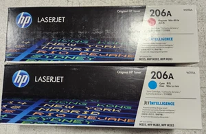 Geunine HP 206A W2111A W2113A Toner Cartridges - Afbeelding 1 van 1