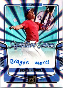 2024 Panini Donruss Braylin Morel Signature Series Auto Braylin Morel - Picture 1 of 2