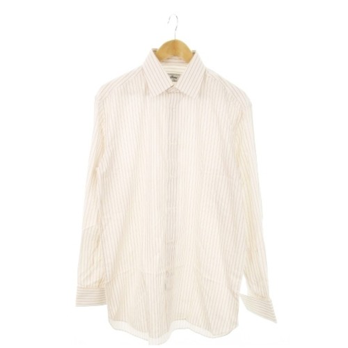 Camicia Brioni PER Neiman Marcus Y regolare manica lunga cotone modello terra usata