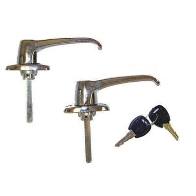 Omix Door Handle Kit Fits: 1976-1980 Jeep Cherokee, 1976-1980 Jeep CJ7 11812.02 - Image 1 of 4