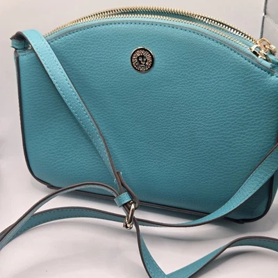 Bolso Bandolera Triple Anne Klein Aqua ~ Excelente Estado  Foto 1 de 4