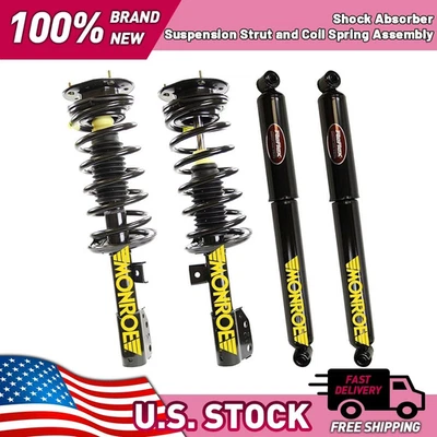 Amortiguadores delanteros traseros con muelles helicoidales para Saturn Vue 2006 2007 3,5 L Foto 1 de 4