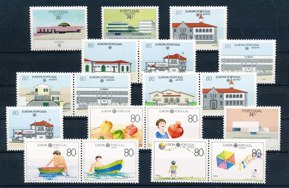 LS61265 Portugal Europa CEPT selection of nice stamps fine lot MNH - Image 1 of 1