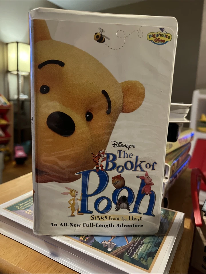The Book of Pooh: Stories from the Heart- 2001 Demo VHS, HTF, Rare Excellent Foto 1 de 4