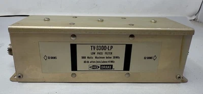 Drake Low Pass Filter TV-3300-LP 1000 Watts - Image 1 of 4