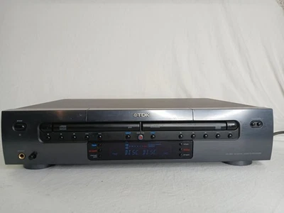 TDK DA-5900 4x Digital Audio CD Recorder Dual Deck, CDR-RW, NO REMOTE,TURNS ON - Image 1 of 4