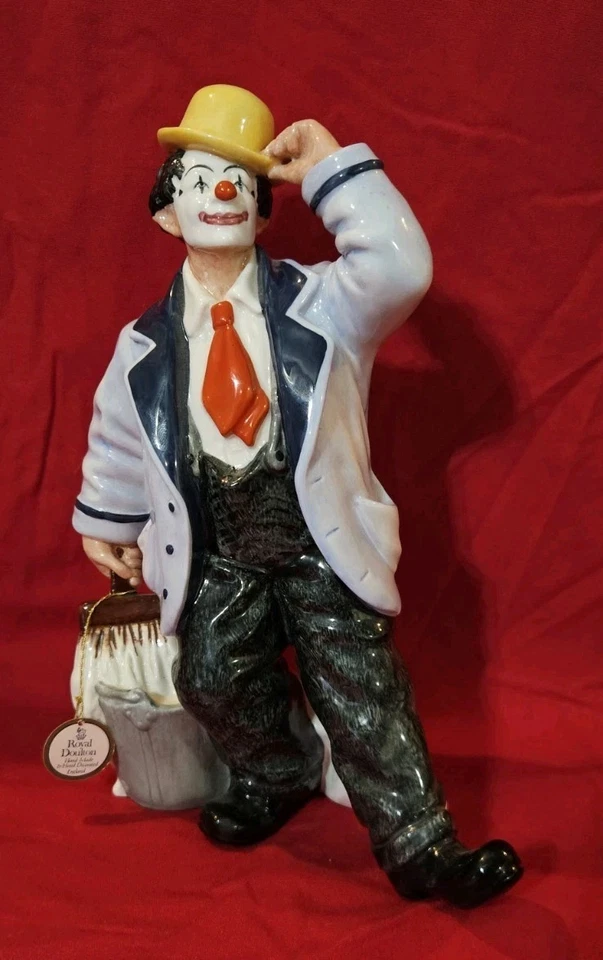 RARE VINTAGE  ROYAL DOULTON CLOWN FIGURINE - SLAPDASH HN 2277 SIGNED # - Image 1 of 4