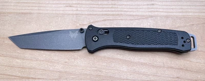 Navaja de Bolsillo Plegable Benchmade 537GY Rescate Negra CPM 3V Borde Liso Tanto Foto 1 de 4