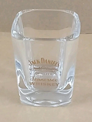 Vintage Jack Daniels Gold Print Shot Glass  - image 1 of 4