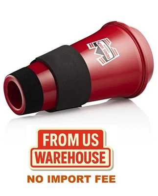 Denis Wick Euphonium Red Aluminum Travel Mute 5.75 x 5.75 x 12.75 inches DW5587 - Image 1 of 4