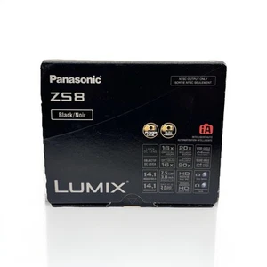 Brand New Panasonic Lumix Model No. DMC-ZS8 Digital Camera 16X Black - Picture 1 of 10