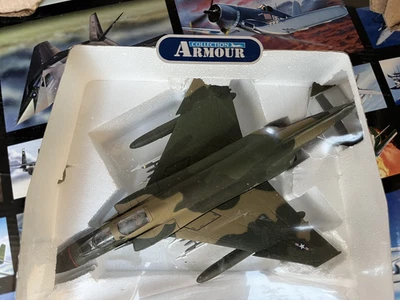 FRANKLIN MINT F-4 PHANTOM, MIG KILLER, U.S AIR FORCE, "B11B169", 1:48. - Image 1 of 4