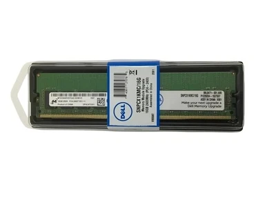 Dell 16GB P/N: SNPCX1KMC A9755388 DDR4-2400T PC4-2400T 2Rx8 ECC UDIMM Memory - Image 1 of 2