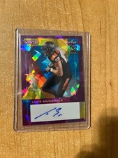 2023 Leaf Vivid - Luke Musgrave - Purple Crystal XRC Auto #d 1/2