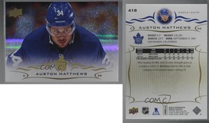 2018-19 Upper Deck Speckled Rainbow Foil Auston Matthews #418