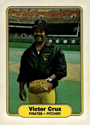 1982 Fleer #480 Victor Cruz - Image 1 of 2