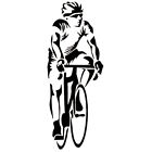 Cycling Sticker Wall Pasters Decal Decals Stickers For Decorative